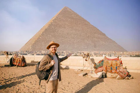 Giza Pyramids Sound and Light Show — view 4